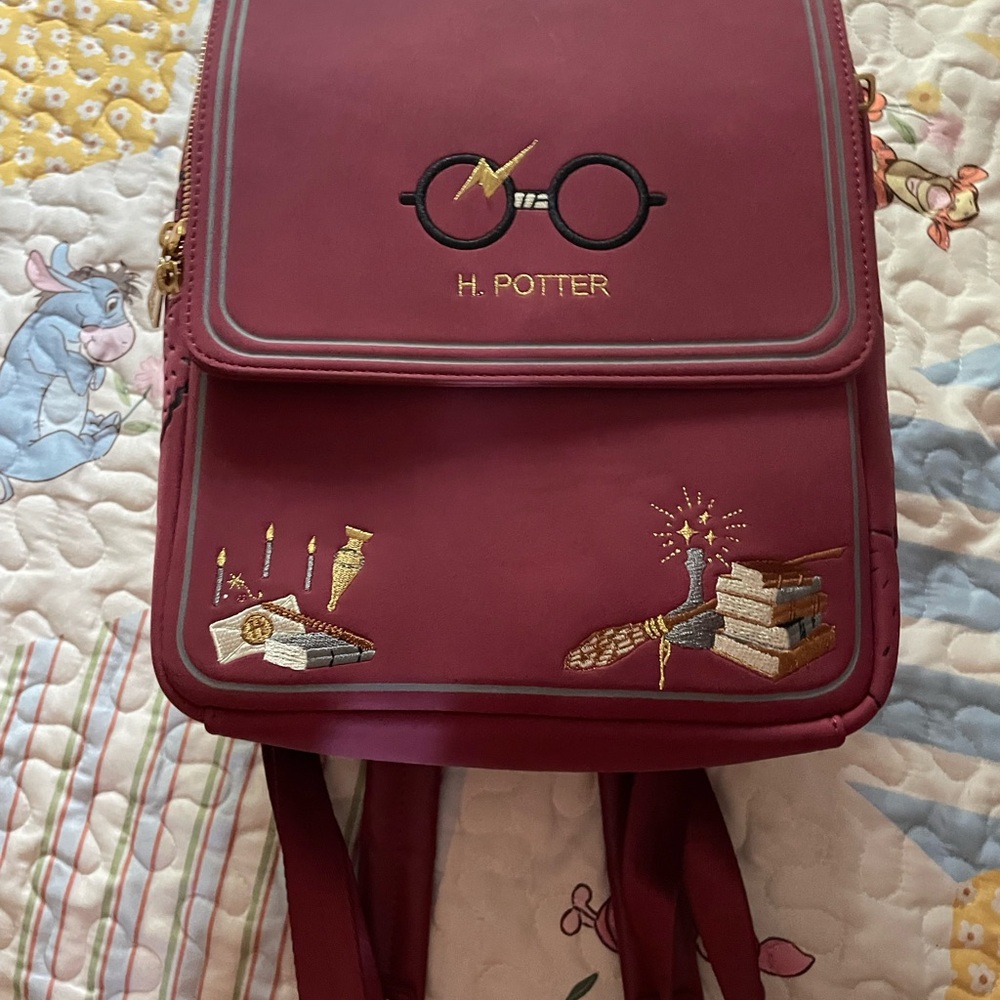 NWT loungefly Harry Potter Maroon Backpack